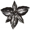 011 0807 Wall Decoration Orchid Silver